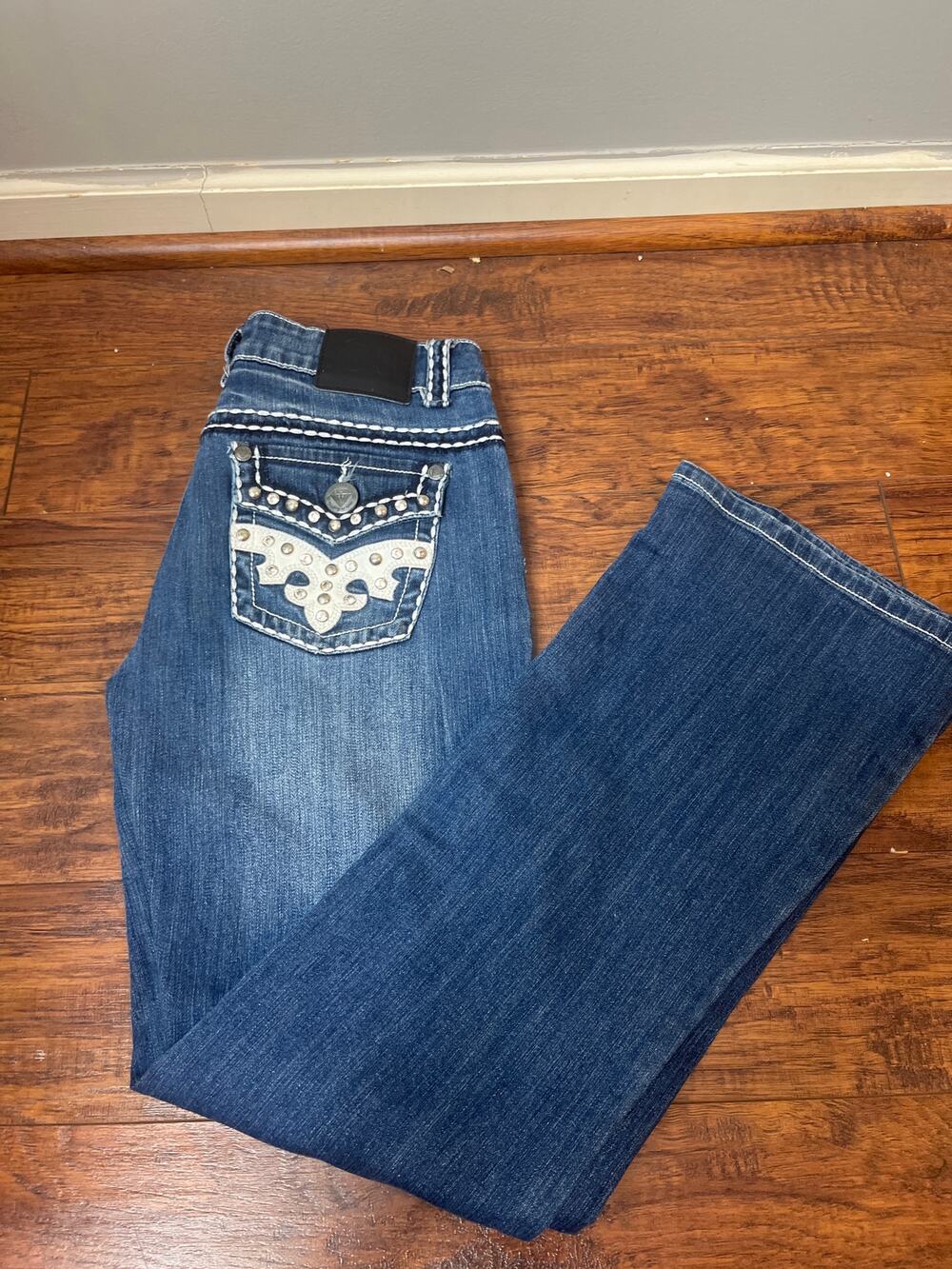 C3 Bling Western Jean size 7